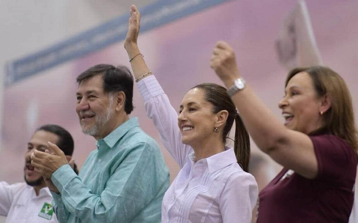 Será Fernández Noroña el que acompañará a Rocío Nahle a su arranque de campaña