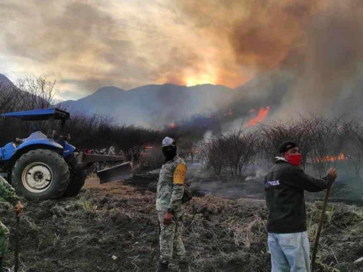 Incendios en Veracruz: fuego devora 6 hectáreas en Fortín