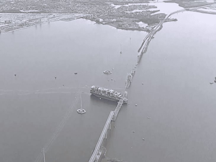 Este número de víctimas podría haber tras derrumbe de puente en Baltimore