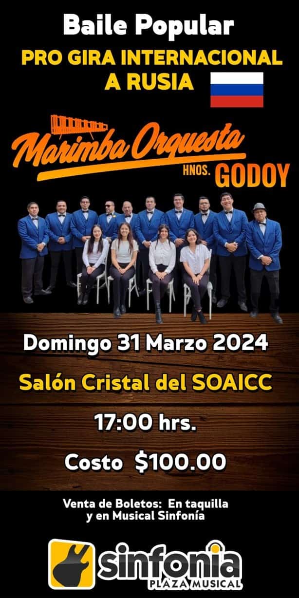 ¡Imperdible! Marimba Orquesta Hermanos Godoy anuncia baile en Orizaba