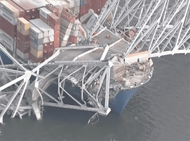 Este número de víctimas podría haber tras derrumbe de puente en Baltimore