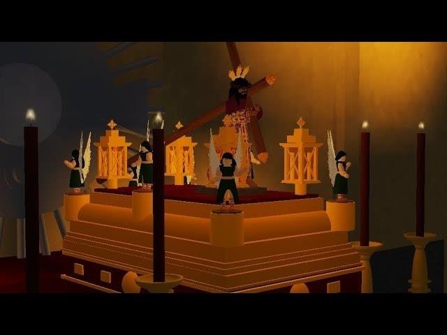 Sacerdote realiza misas en Roblox por Semana Santa