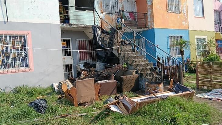 Se registra incendio en vivienda de Fortín de las Flores