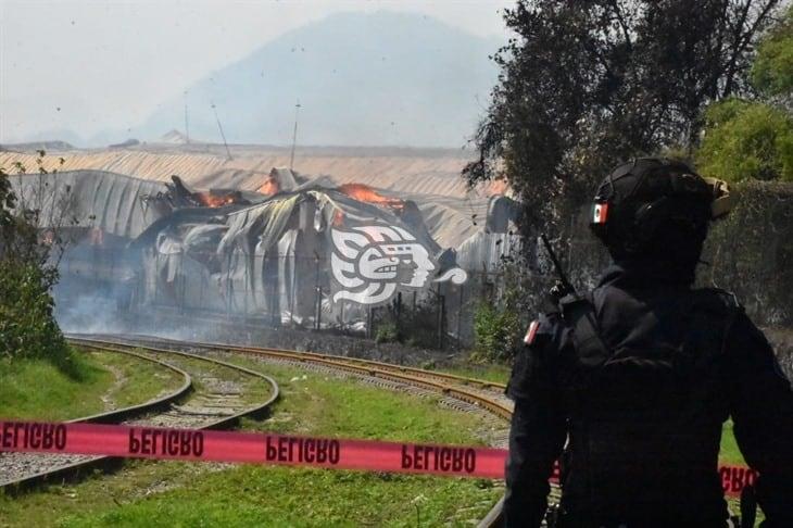 Se incendia la planta Paper Empaques Industriales en Ixtaczoquitlán