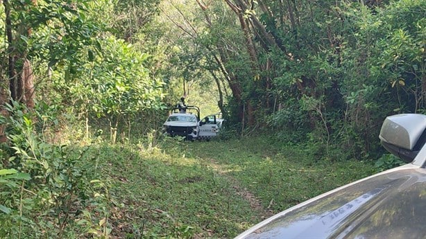 Tras balacera, localizan campo de adiestramiento del narco en Papantla