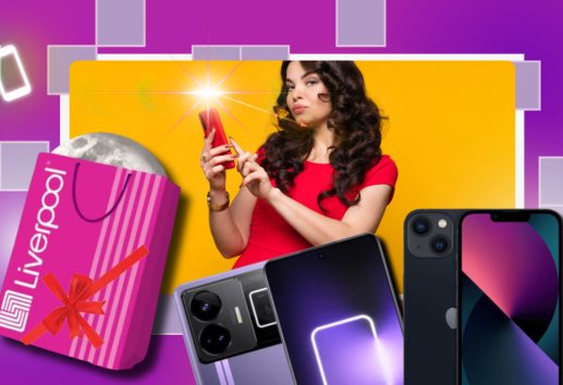 Liverpool: celulares con 50% de descuento antes de la Venta Nocturna