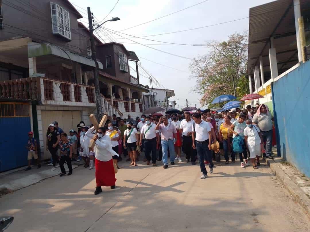 Semana Santa 2024: Desde temprana hora católicos participaran en viacrucis en Moloacán