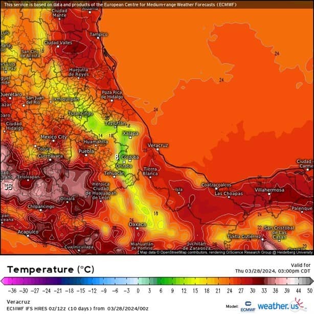 Así estará el clima en Veracruz este jueves 28 de marzo