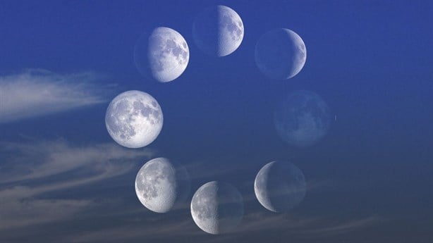 Así será el calendario lunar de abril de 2024