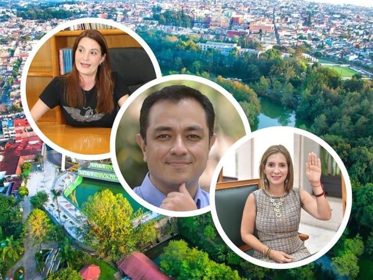 Dos mujeres y un hombre, quienes pelean la diputación federal de Xalapa