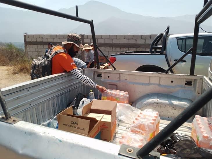 Agradecen a ciudadanos de Mendoza por donaciones para incendios en Orizaba