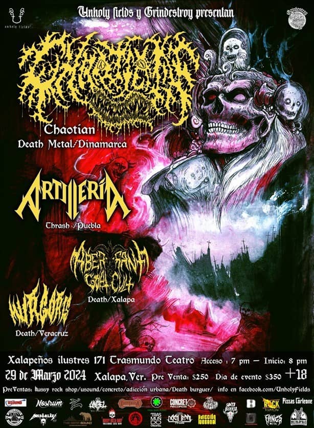 Se presenta hoy banda de metal noruega en Xalapa