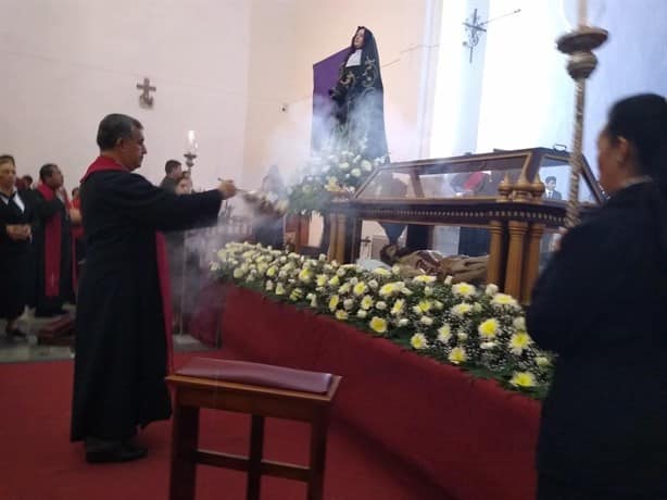 Católicos de Misantla expresan su devoción religiosa durante Semana Santa