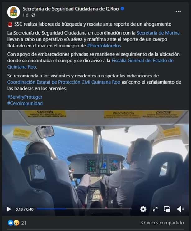 Fotógrafa argentina reportada como desaparecida es hallada sin vida en Quintana Roo