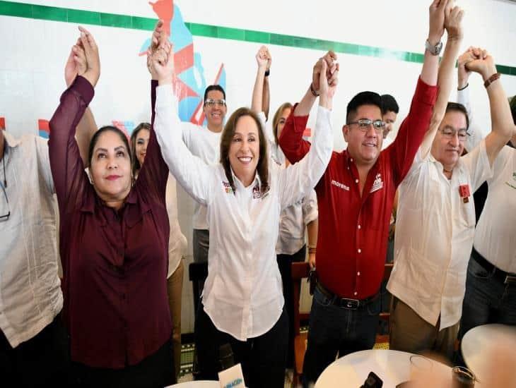 Rocío Nahle garantiza que su campaña por la gubernatura de Veracruz será de propuestas