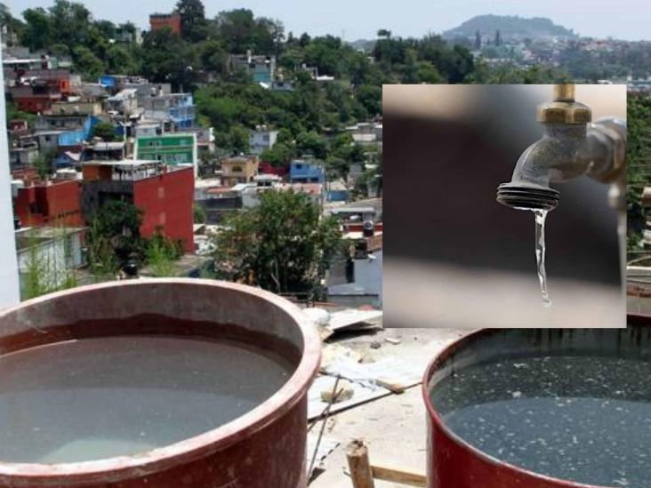 Tandeos de agua para abril en Xalapa, ante estiaje, este será el calendario