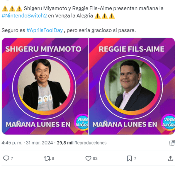 Esta es la verdad sobre la participación de Shigeru Miyamoto en Venga la Alegría