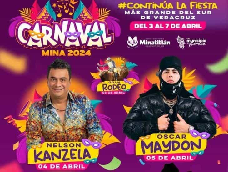 Todo listo para el arranque del carnaval Mina 2024