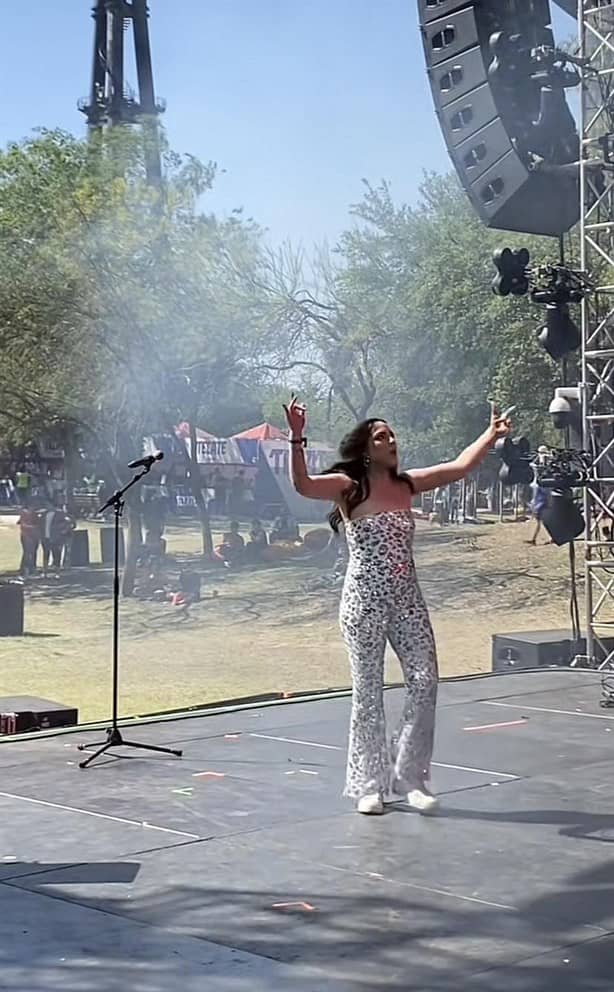 ¿Quién es Andrea Ele? La cantante que se hizo viral por debutar en el Pal Norte y nadié llegó