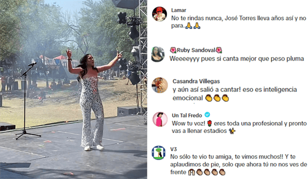 ¿Quién es Andrea Ele? La cantante que se hizo viral por debutar en el Pal Norte y nadié llegó