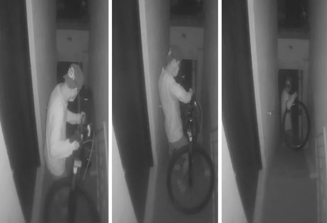 Captan a ladrón de bicicletas en colonia de Boca del Río | VIDEO