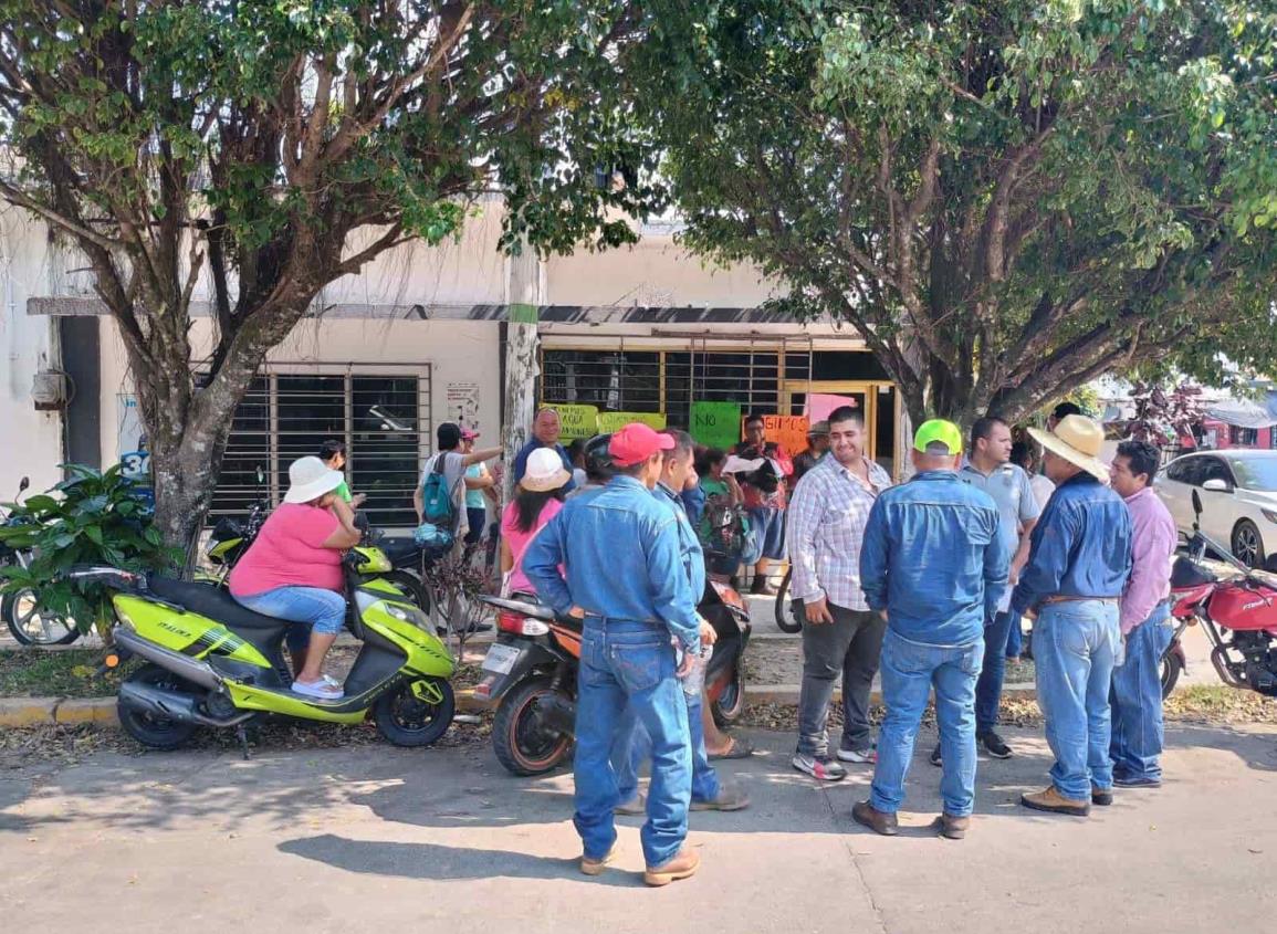 Acayucan nuevamente sin agua; vuelven a protestar | VIDEO