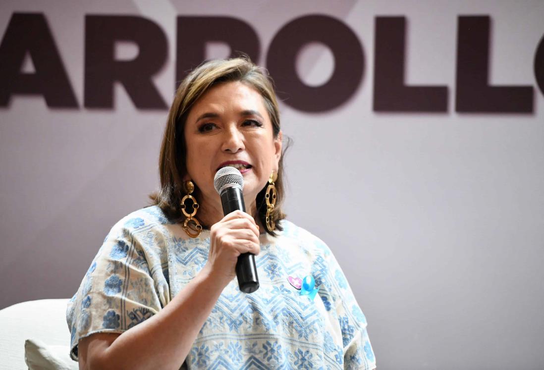 Xóchitl Gálvez aceptará sanción por usar el logo del INE en propaganda electoral