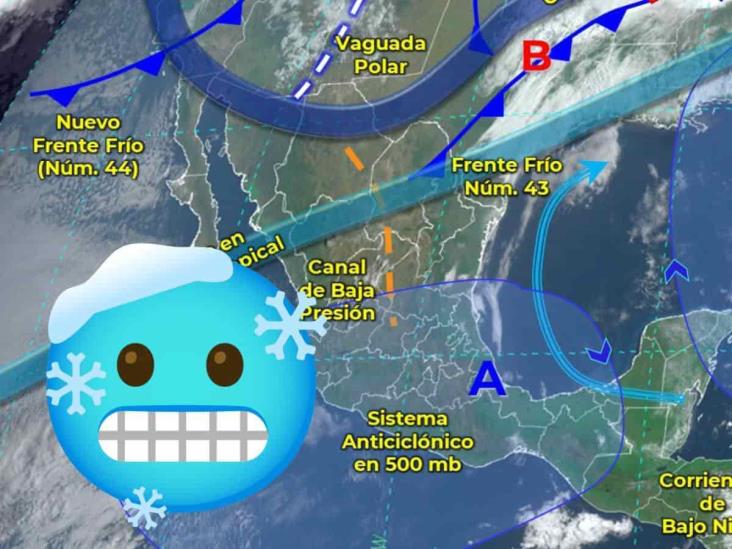 ¡Frente frío 44 se acerca a México! Checa cuándo llega y qué estados serán afectados