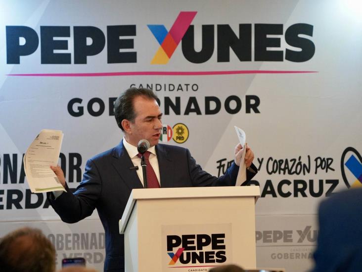 Pepe Yunes presenta su declaración 3 de 3