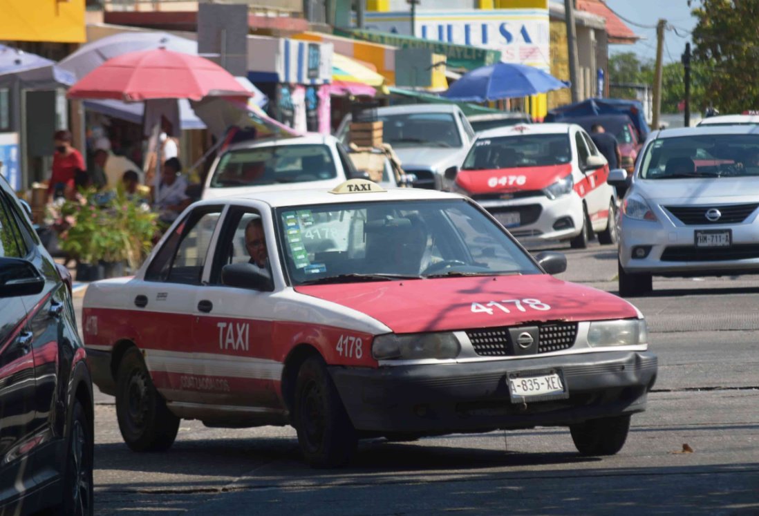 Taxistas de Veracruz sólo dialogarán con el nuevo gobierno electo