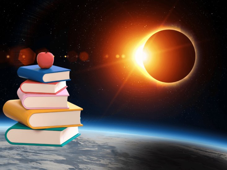 Eclipse solar 8 de abril 2024 , ¿Habrá suspensión de clases?