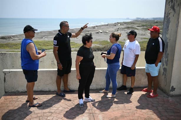 Vecinos denuncian extracción ilegal de arena en playa de la Riviera Veracruzana | VIDEO