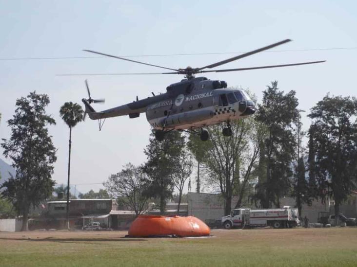 Avance de 95% en control de incendio en Maltrata-Nogales-Acultzingo