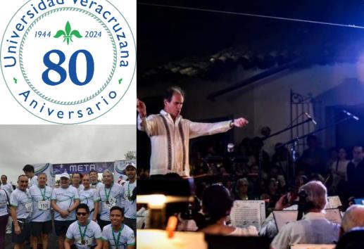Celebra la Universidad Veracruzana sus 80 años con estas actividades, ¡chécalas!