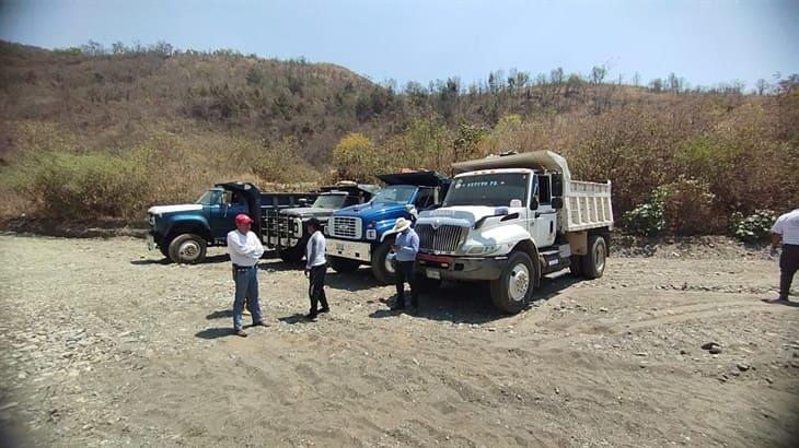 Trasladarán material pétreo extraído de presa El infiernillo a bancos de material; en Nogales