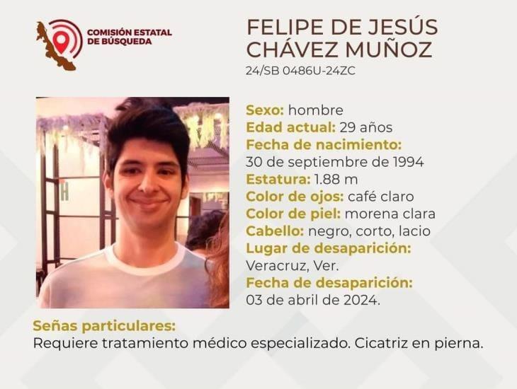Buscan a joven autista desaparecido en la ciudad de Veracruz