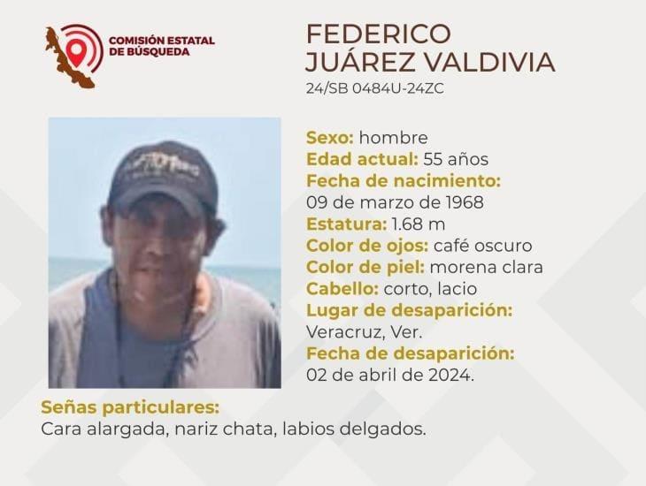 Buscan a hombre de la tercera edad desaparecido en la ciudad de Veracruz