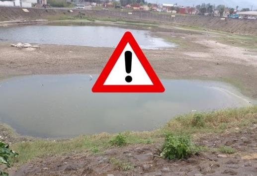 Se seca la Laguna del Chirimoyo: hay especies en riesgo; ayuntamiento ni sus luces