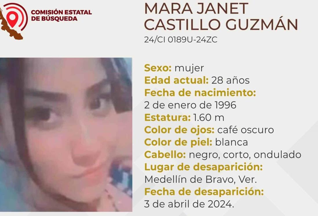 Desaparece en Medellín de Bravo la joven Mara Janet Castillo Guzmán
