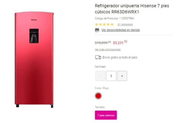 Liverpool pone estos refrigerados con descuento a días de la Venta Nocturna