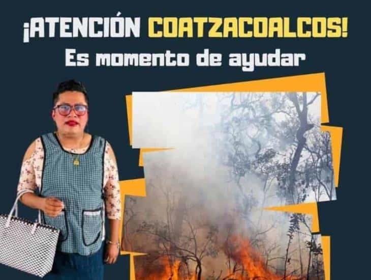 “Doña Cata”, estará en Coatzacoalcos recolectando víveres para familias afectadas por incendios en Orizaba