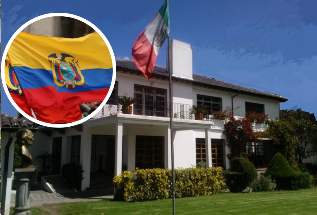 Gobierno de México cambia a titular de embajada en Ecuador, operará con normalidad