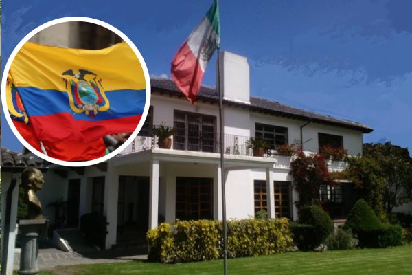 Gobierno de México cambia a titular de embajada en Ecuador, operará con normalidad