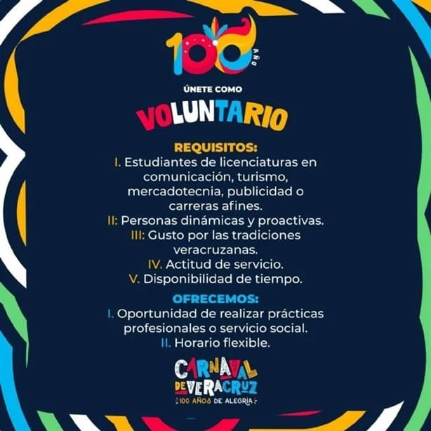 ¿Cómo ser voluntario en el Carnaval de Veracruz 2024?
