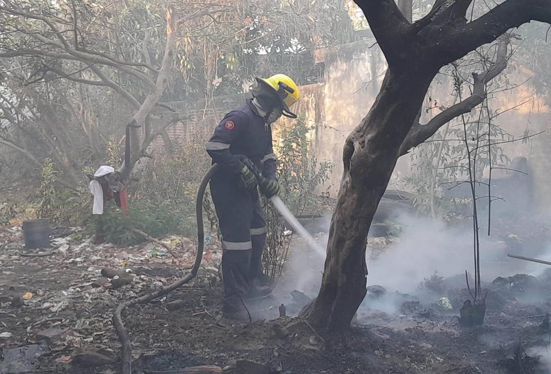 Casi incendian una casa en la colonia Adolfo Ruiz Cortines, en Veracruz