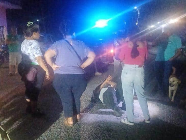 Mujer se lesiona al caer de una bicicleta en Puente Nacional, Veracruz