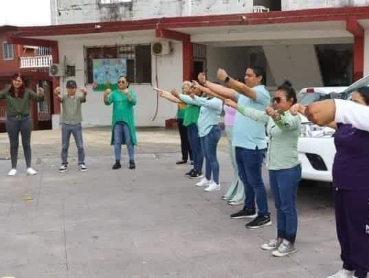 Implementan jornada de activación física y prevención de la obesidad en Nanchital