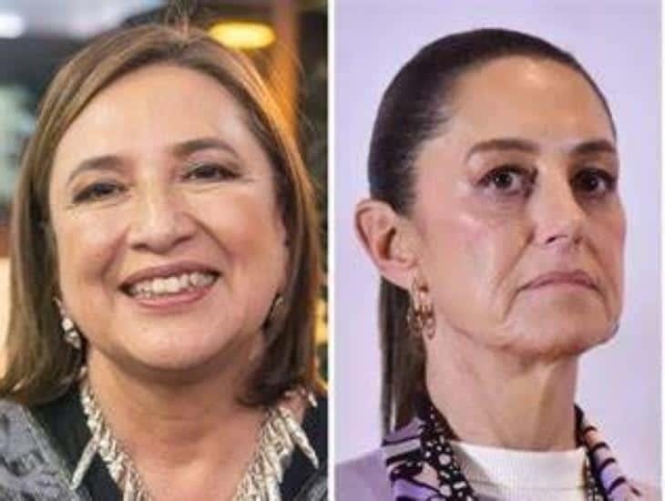 Debate presidencial: Hasta la bolsa del tiempo se quiere robar la candidata del PRIAN, Sheinbaun