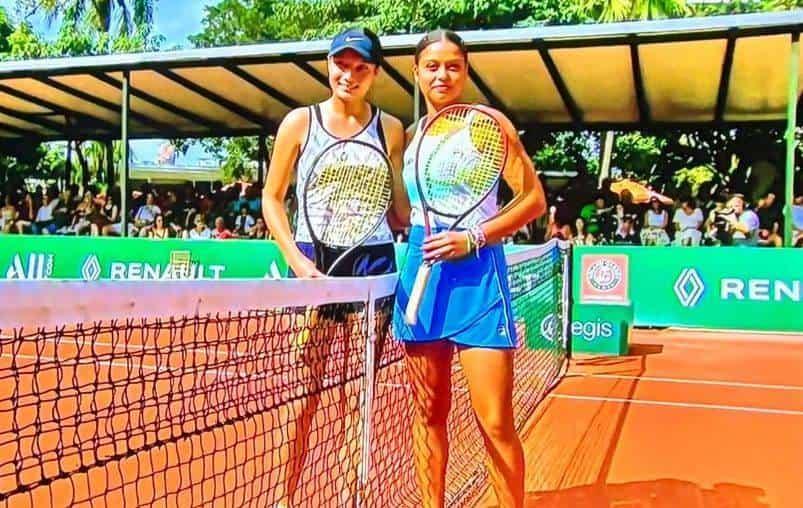 Se queda Hanne Estrada con el subcampeonato del Roland Garros Junior Series