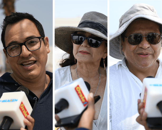 Ciudadanos se reunieron en bulevar de Veracruz para el eclipse de sol 2024